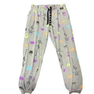 Nightmare Before Christmas Gray Pajama Pants